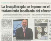 La braquiterapia se impone en el tratamiento localizado del c&aacute;ncer