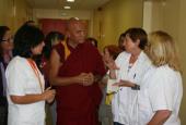 El lama Thubten Wangchen visita l'ICO Badalona i l'HUGTiP