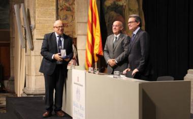 Xavier Gómez Batiste rep la medalla Josep Trueta al mèrit sanitari