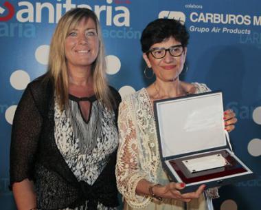 Candela Calle, premi de reconeixement a alts càrrecs en salut de Sanitària 2000